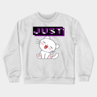 Just Smile Crewneck Sweatshirt